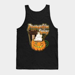 Pumpkin Spicy by eShirtLabs Tank Top